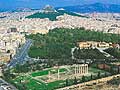 View of Athens, the capital of Greece.