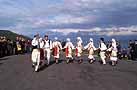 Folk dancers, Corfu.
