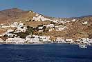 Panoramic view of Ios island, Greece 