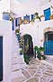 A house in Lefkes village at Paros island, Greece.
