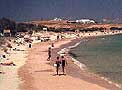Chrissi Akti beach of Paros, Greece.